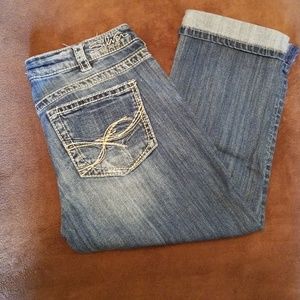 Silver jeans Aiko Capri 3o